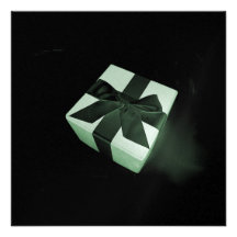 Green Surprise Invitations
