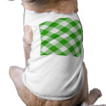 green table cloth dog tshirt