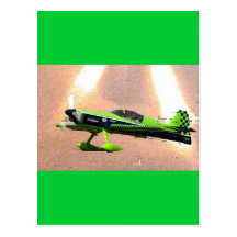 GREEN TAILDRAGGER POSTCARDS