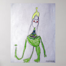 Green Tara Poster
