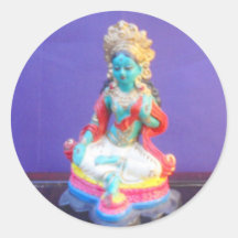 Green Tara Stickers