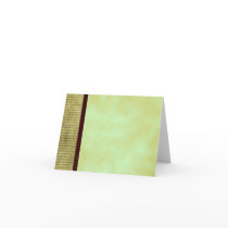 Green Tea Custom Blank Art Card