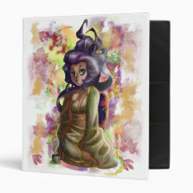 Green Tea Geisha Binder