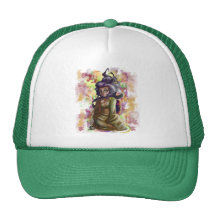 Green Tea Geisha Hat