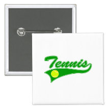Green Tennis Pins