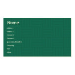Green Tiles - Business Business Card Template