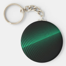 Green Tiles Key Chains