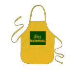 Green Tractor Ologist Apron