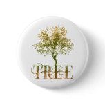 Green Tree Pin