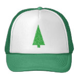 Green Tree. Christmas, Fir, Evergreen Tree. Trucker Hat