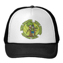 Green Tree Hugger Mesh Hat