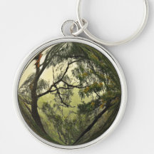 Green Tree Key Chain