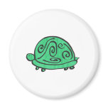 Green Turtle Magnets