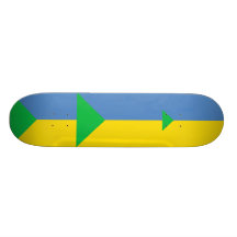 Green Ukraine, Ukraine flag Skate Boards