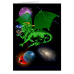 Green Universe Dragon Card