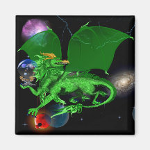 Green Universe Dragon_Magnets