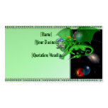 Green Universe Dragon profilecard_business_hori... Business Card Templates