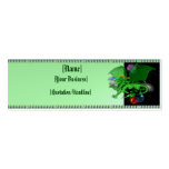 Green Universe Dragon profilecard_skinny_horizo... Business Card Template