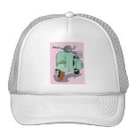 Green Vespa Mesh Hats