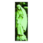 Green Virgin Mary BOOKMARK Business Card