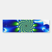 Green Void Bumper Stickers