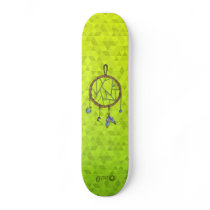 Green Voodoo Catcher cecart Skateboard Deck!
