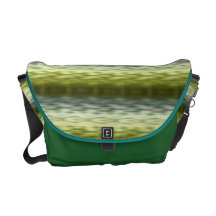 Green Wave Bag Commuter Bag