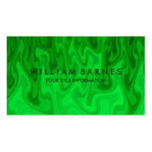 Green Waves Business Card