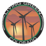 Green Wind Colorado stickers