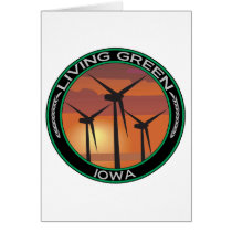 Green Wind Iowa Card
