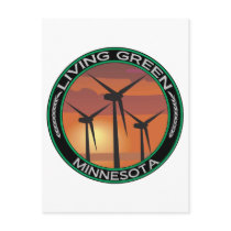 Green Wind Minnesota Post Card