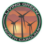 Green Wind North Carolina stickers