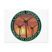 Green Wind North Dakota Post Cards