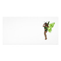 Green Wing Lady Faerie 3 - 3D Fairy -