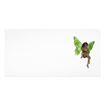 Green Wing Lady Faerie 6 - 3D Fairy -
