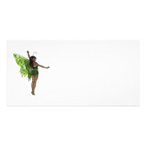Green Wing Lady Faerie 8 - 3D Fairy -