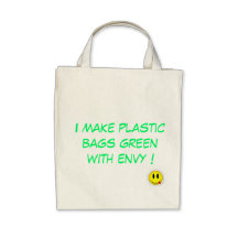 Green with Envy Organic Tote Tote Bags