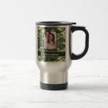 Green woodland camouflage mug