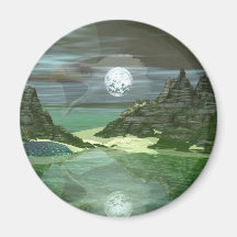 Green World Eagle Magnet