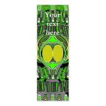Green yellow superfly design business card templates