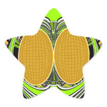 Green yellow superfly design