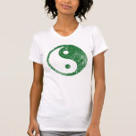 Green Yin/Yang - t-shirt
