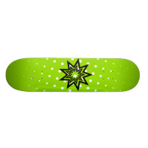 Green Zerodraline Board Skateboard Deck