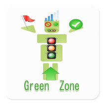 GREEN Zone Energy Efficient Only Stickers