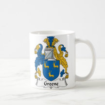 Greene Family Crest Coffee Mug