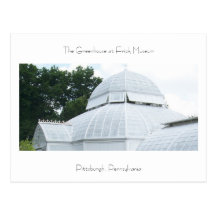 Greenhouse at Frick Museum Post Card