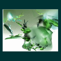 Greenie, Close Up! postcards