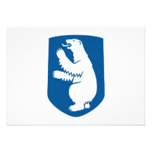 Greenland Coat of Arms Personalized Invitation