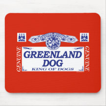 Greenland Dog Mouse Pads