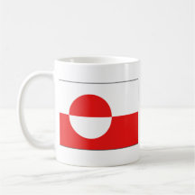 Greenland Flag ~ Map Mug